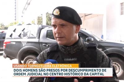 Dupla é conduzida por descumprimento de ordem judicial no Centro Histórico de São Luís