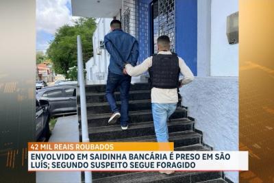 Polícia Civil prende suspeito de “saidinha bancária” em São Luís