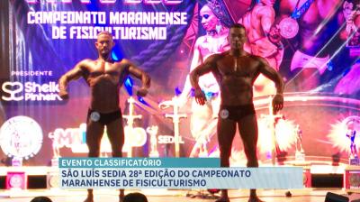 São Luís sedia 28º Campeonato Maranhense de Fisiculturismo