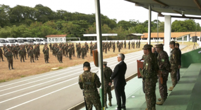 Governo Federal envia tropas militares para garantir segurança nas eleições de 2024