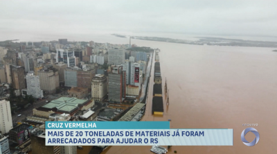 Mais de 20 toneladas de materiais já foram arrecadados para ajudar o Rio Grande do Sul