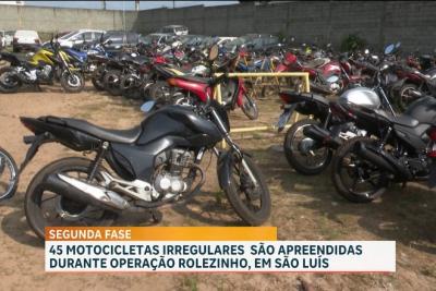 Operação Rolezinho: segunda fase da operação apreende 45 motocicletas