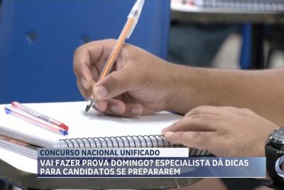 Provas do "Enem dos Concursos" serão aplicadas no domingo (18); veja dicas de preparação