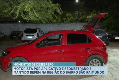 PM resgata motorista sequestrado na região do bairro São Raimundo, em São Luís