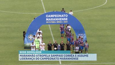 MAC vence Sampaio por 3 a 0 e assume liderança do Maranhense