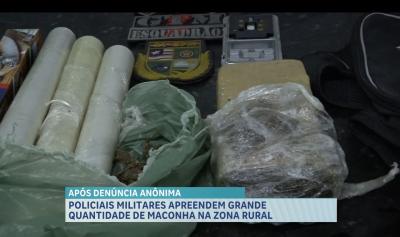 PM apreende entorpecentes no bairro Ribeira, zona rural de São Luís