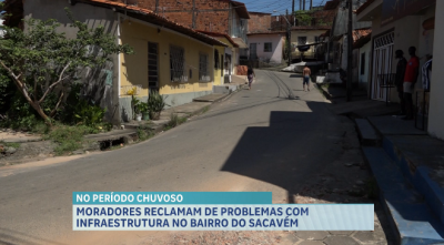 Moradores do Bairro Sacavém enfrentam problemas com infraestrutura