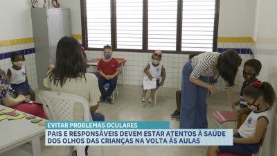 Volta às aulas: pais devem ficar atentos à saúde dos olhos das crianças