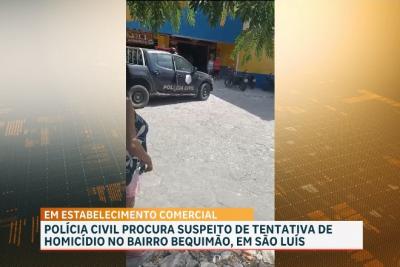 Polícia procura envolvidos em tentativa de homicídio no bairro Bequimão, em São Luís