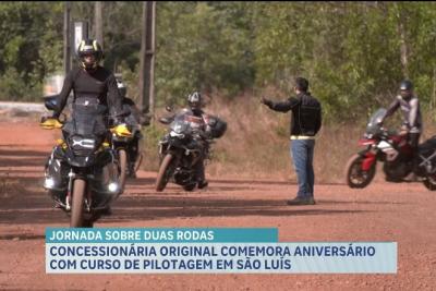 Concessionária promove curso de pilotagem para motocicletas Big Trail em São Luís