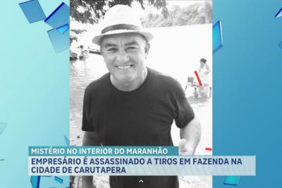 Polícia investiga assassinato de empresário na cidade de Carutapera