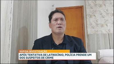 Pres. Vargas: preso suspeito de participação em tentativa de latrocínio 