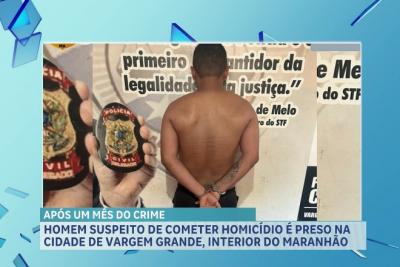 Homem é deitido em Vargem Grande por suspeita de homicídio