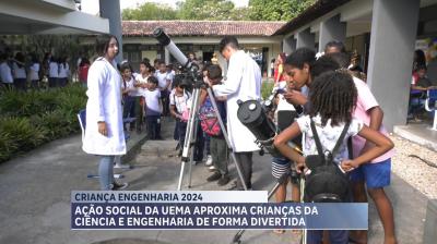 "Criança Engenharia" promove imersão no universo das ciências para jovens estudantes