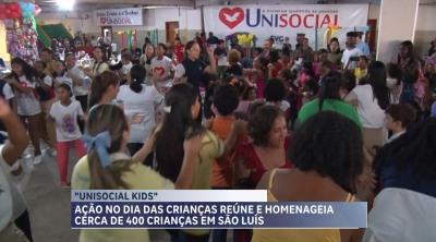 Unisocial: programa promove dia de diversão e doação de brinquedos para crianças