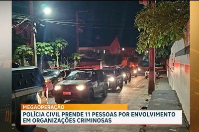 Polícia Civil do Maranhão prende 11 suspeitos durante operação em Santa Quitéria