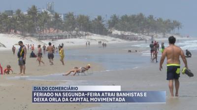 Feriado do Dia do Comerciário movimenta praias de São Luís