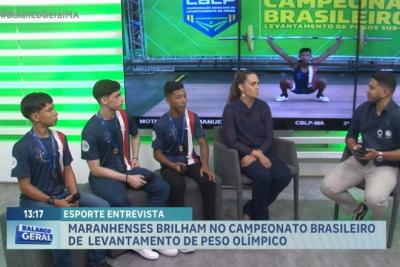 Esporte Cidade:  Maranhenses no Campeonato Brasileiro Sub-17 de Levantamento de Peso Olímpico 