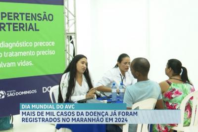 Dia Mundial do AVC: mais de mil casos da doença já foram registrados no Maranhão em 2024