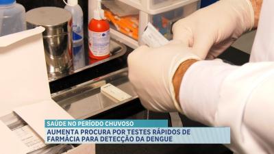 Teste rápido em farmácia ajuda na detecção da dengue