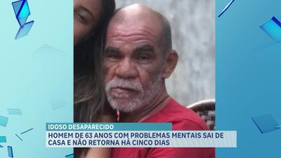 Família procura por idoso desaparecido há 5 dias em São Luís