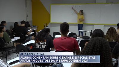 Enem 2024: professores comentam 1º dia de aplicação de provas