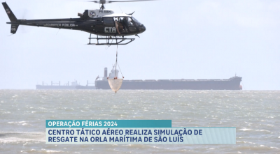 O Centro Tático Aéreo realiza treinamentos de salvamento no mar para atuar durante operação férias