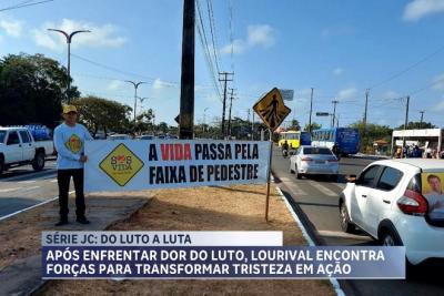 Série JC: Lourival encontra forças para transformar tristeza em ação