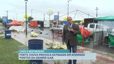 Shows do carnaval têm agenda modificada devido à chuva forte em São Luís