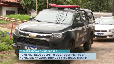 Em Vitória do Mearim, homem é preso pela Polícia Civil por suspeita de homicídio