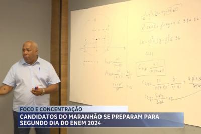 Candidatos do Maranhão se preparam para segundo dia do Enem 2024