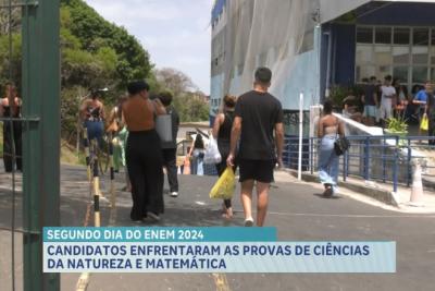 Segundo dia do Enem 2024: estudantes enfrentaram as provas de Ciências da Natureza e Matemática