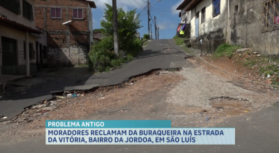 Moradores da Estrada da Vitória, na Jordoa, denunciam abandono e condições precárias