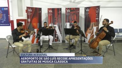 Aeroporto de São Luís recebe o maior projeto de música clássica do Brasil