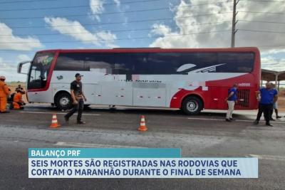 6 mortes são registradas nas rodovias que cortam o Maranhão durante o final de semana