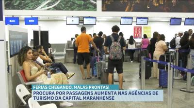 Férias: procura por viagens aumenta nas agências de turismo de São Luís