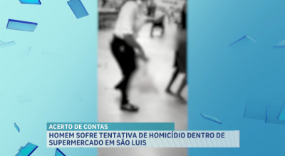 Homem de 49 anos é esfaqueado no pescoço em supermercado de São Luís