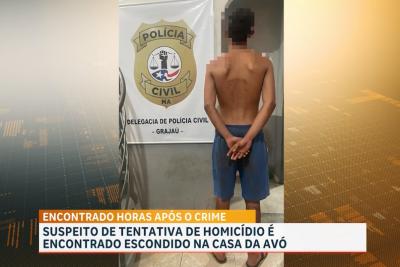 Polícia conduz suspeito de tentativa de homicídio em Grajaú