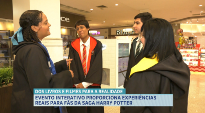Evento do Harry Potter encanta fãs de todas as idades em shopping de São Luís