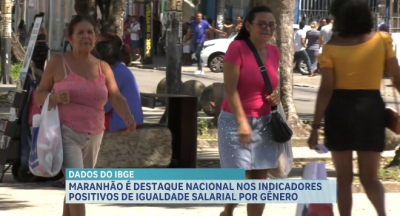 Maranhão é destaque nacional nos indicadores positivos de igualdade salarial por gênero