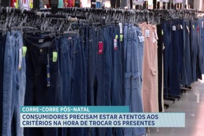 Consumidores precisam estar atentos aos critérios na hora de trocar os presentes de natal