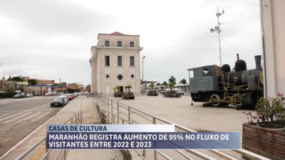 Casas de Cultura do Maranhão têm aumento de 95% no fluxo de visitantes