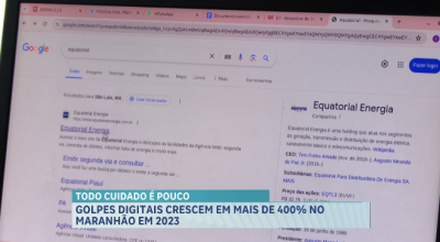 Golpes digitais crescem em mais de 400% no Maranhão em 2023