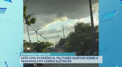 Corpo de Bombeiros alerta sobre segurança em veículos elétricos