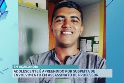 Adolescente é apreendido por suspeita de envolvimento na morte de professor em Açailândia