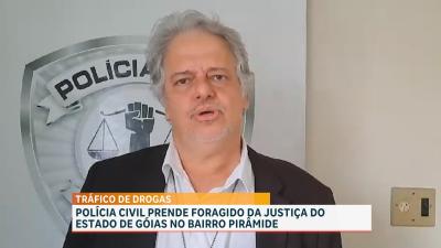 Foragido de Goiás é preso no bairro Pirâmide, em Raposa