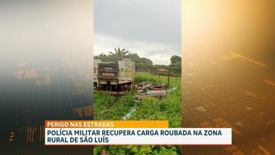 Polícia recupera caminhão roubado na zona rural de São Luís
