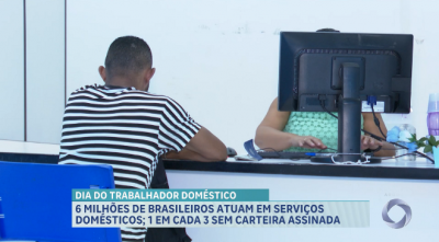 Seis milhões de brasileiros atuam em serviços domésticos 