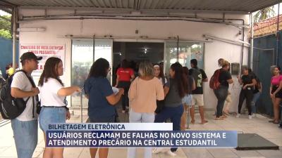 Estudantes reclamam de falhas no sistema de bilhetagem em São Luís