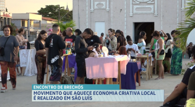 Mercado de roupas de segunda mão e brechós é realizado em São Luís